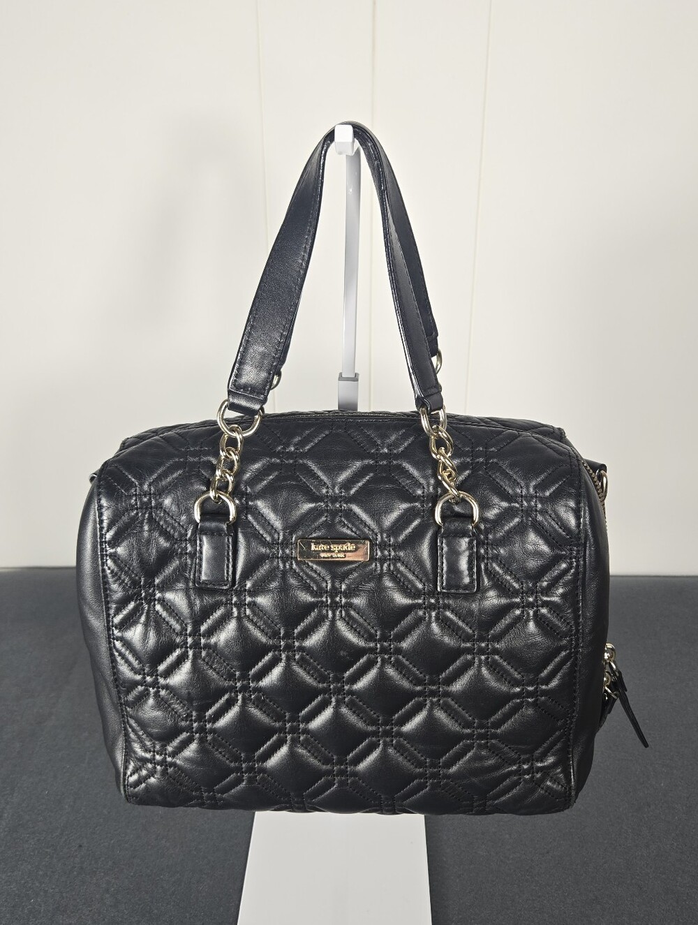Kate Spade Astor Court Rachelle satchel Quilted Leather